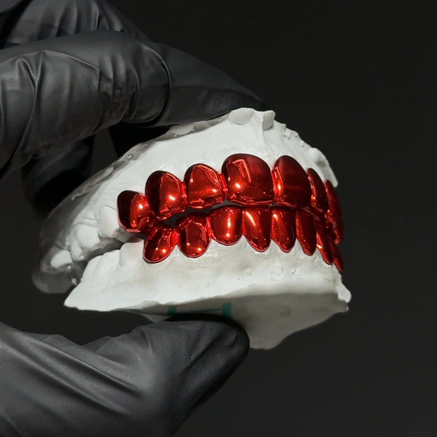 Red Ceramic Grillz